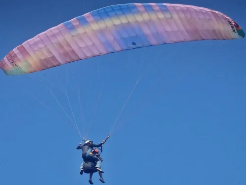 Vuelo en parapente pedagógico